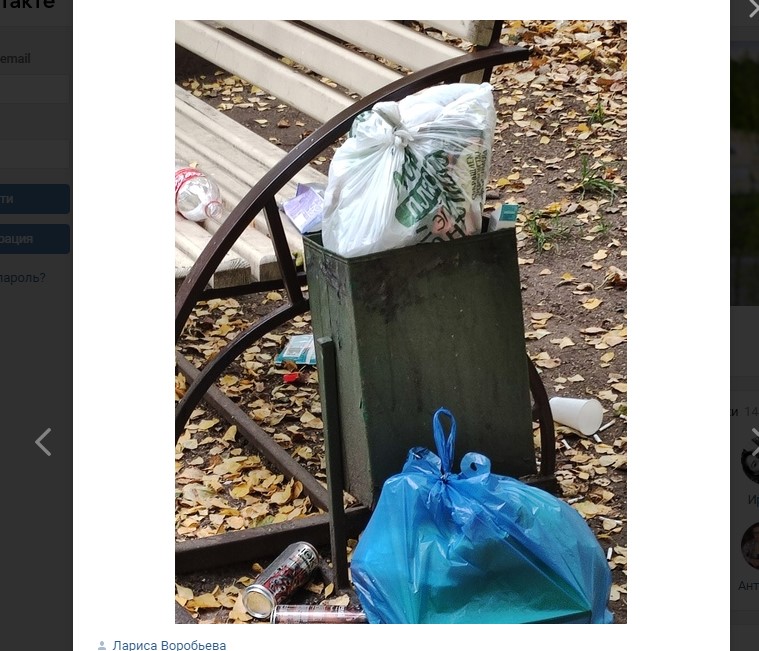 Ленивых утилизаторов мусора из Кузьминок осудили в соцсетях