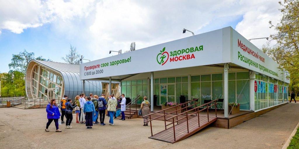 Собянин подвел итоги первого месяца работы павильонов «Здоровая Москва»